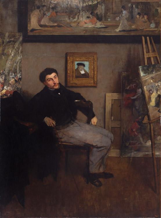 James Tissot Tissot in an artist's studio (nn01)